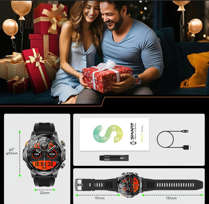 New Military T-Rex 3 Ultra 1000mAh Battery Smart Watch