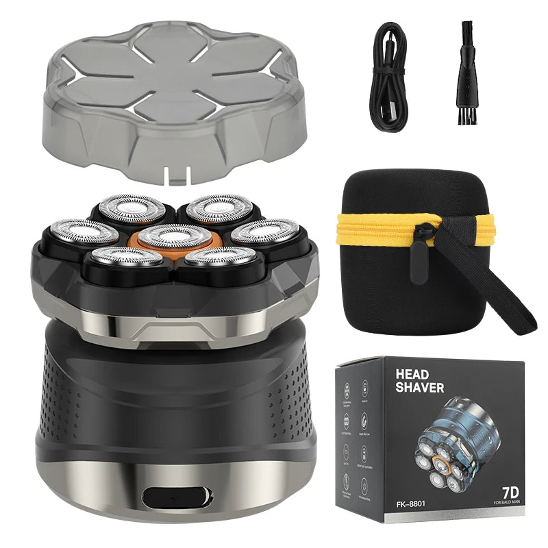 Electric Head Shavers for Bald Men 6D Magnetic Razor