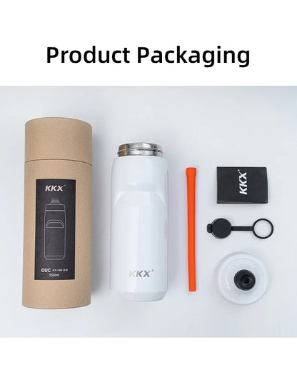 KKX 6 Layer Warm Insulated Cycling Water Bottle