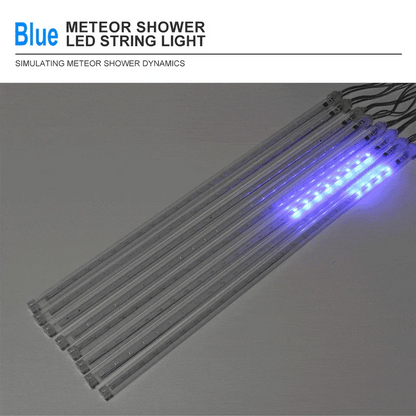 Outdoor LED Meteor Shower Lights Falling Rain Drop