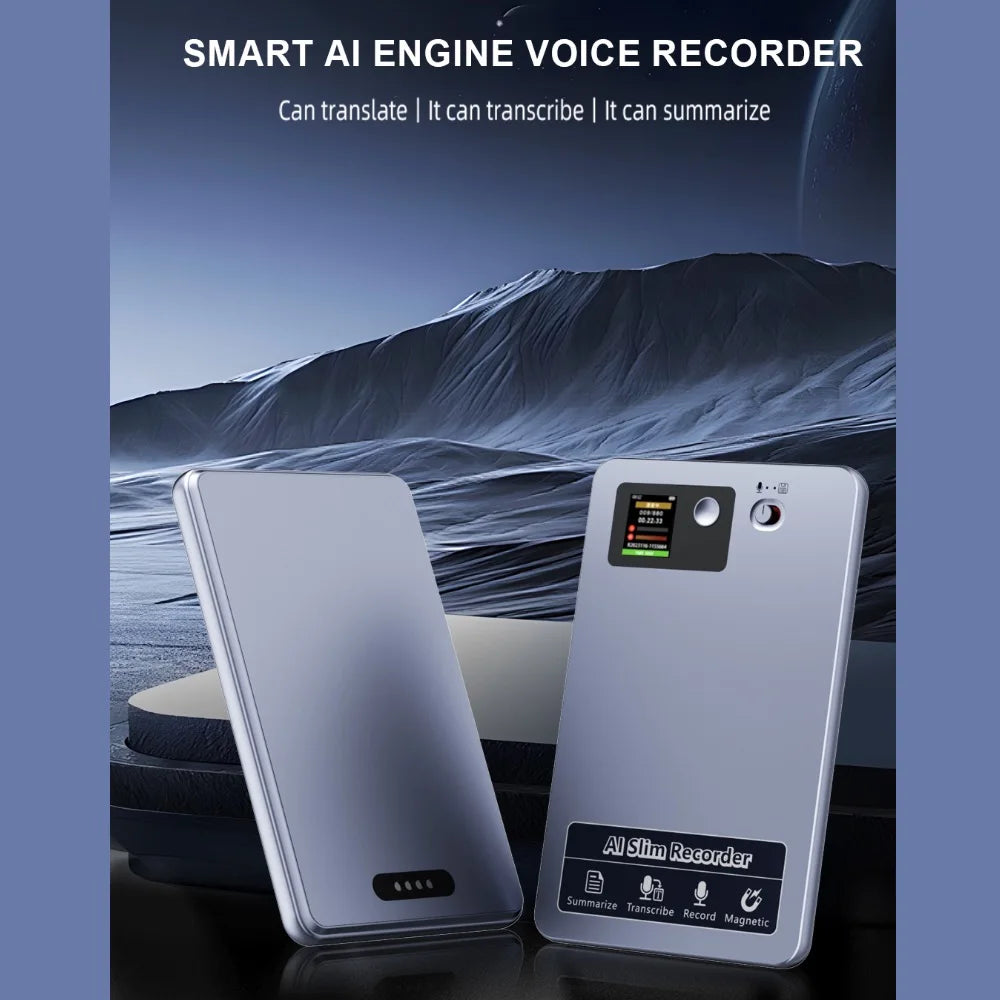 118 Languages 64GB Memory Audio Recorder 400ma Lectures