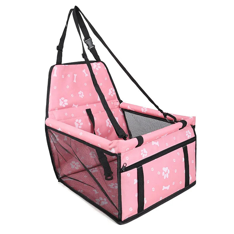 Pet Reinforce Car Booster Seat for Dog Carrier