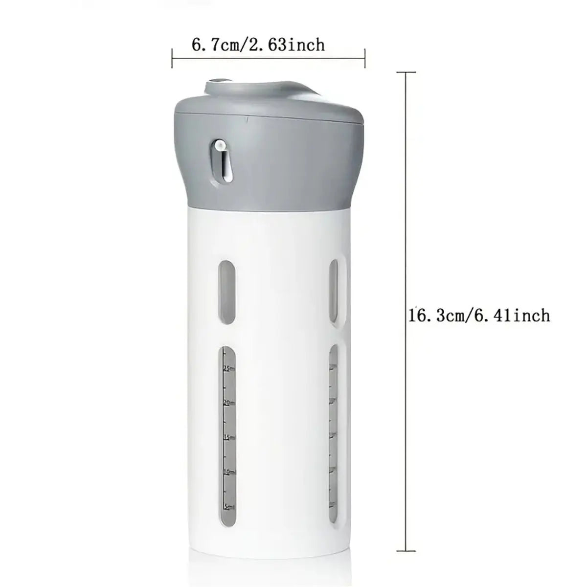 4 In 1 Portable Travel Liquid Dispenser Bottle Refillable