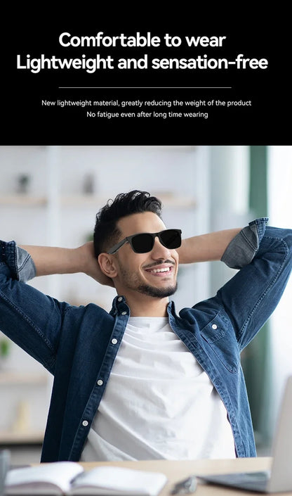 Lenovo AI Smart Wireless Glasses Bluetooth Sunglasses