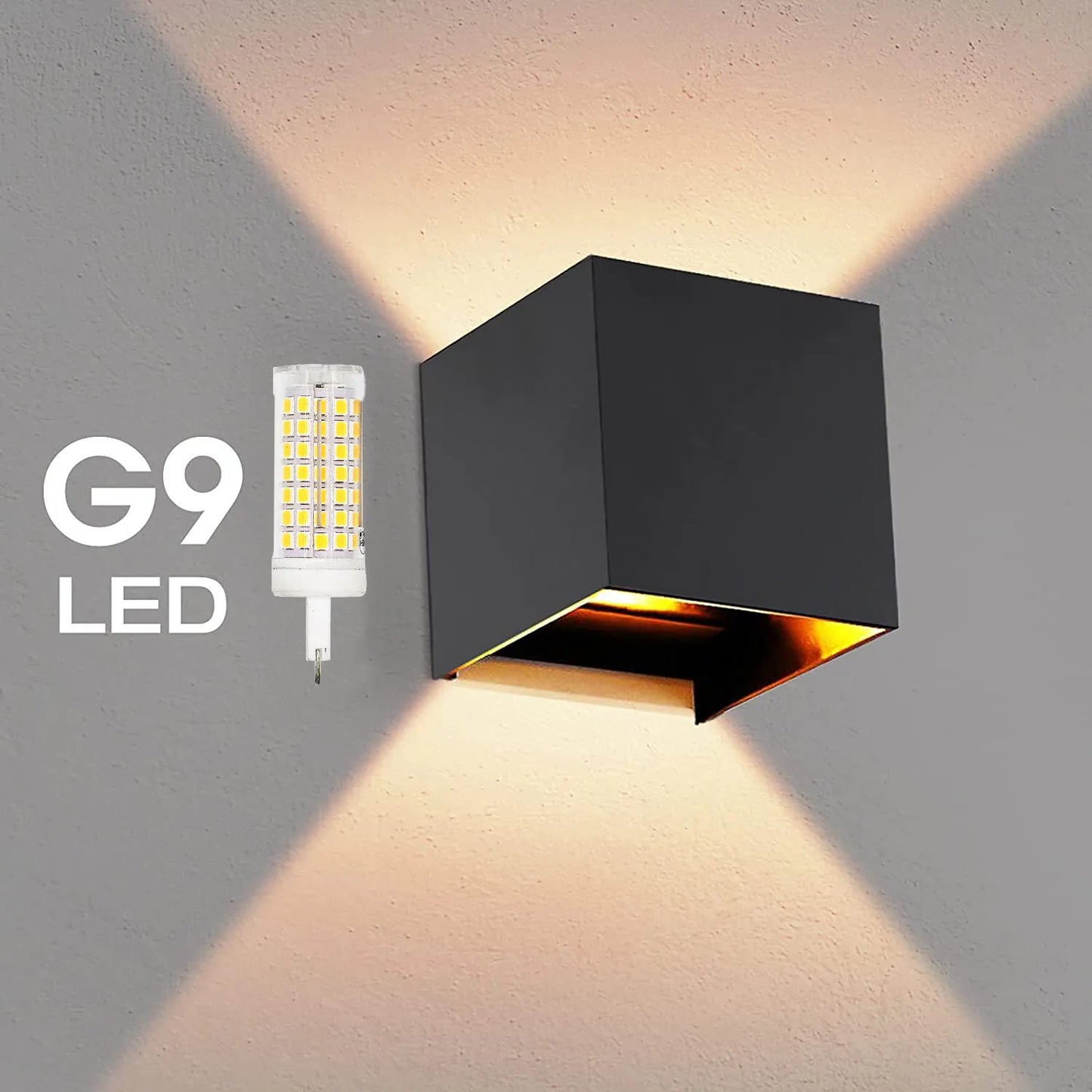 Modern LED Wall Lamp Waterproof IP65 Aluminum LED Wall Light