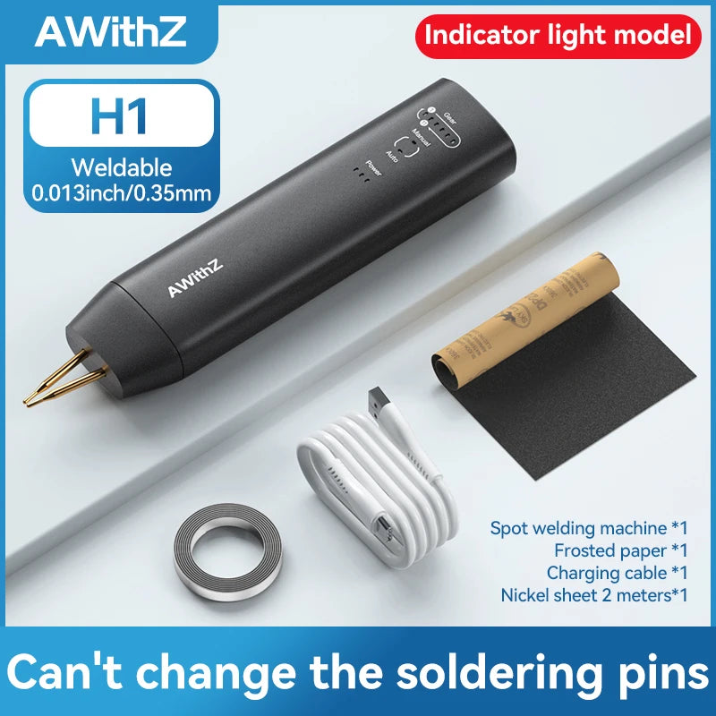 AWithZ 90 Gears Adjustable Spot Welder Portable Handheld