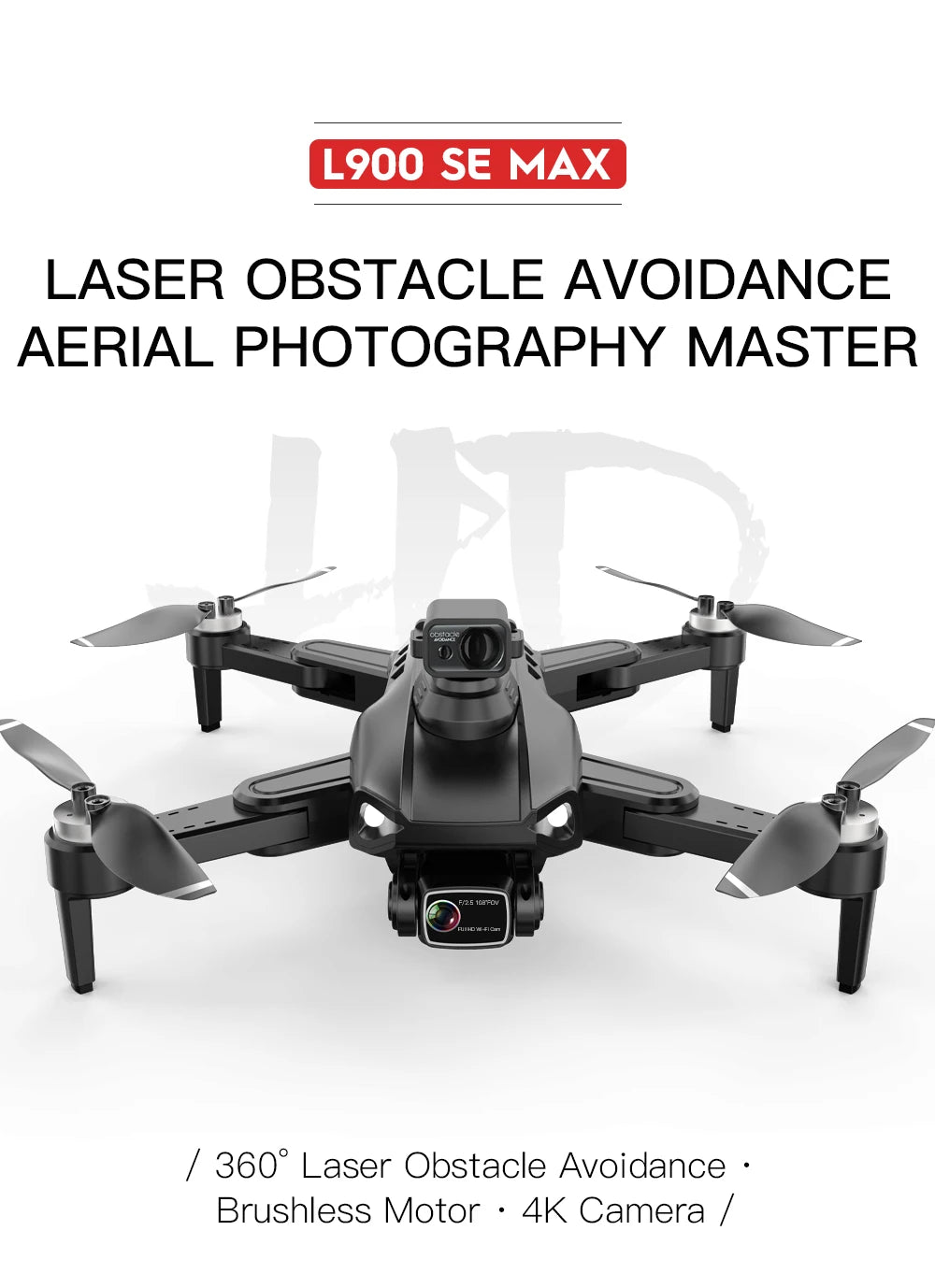 L900 Pro SE MAX GPS Drone 4K Professional Dual HD Camera