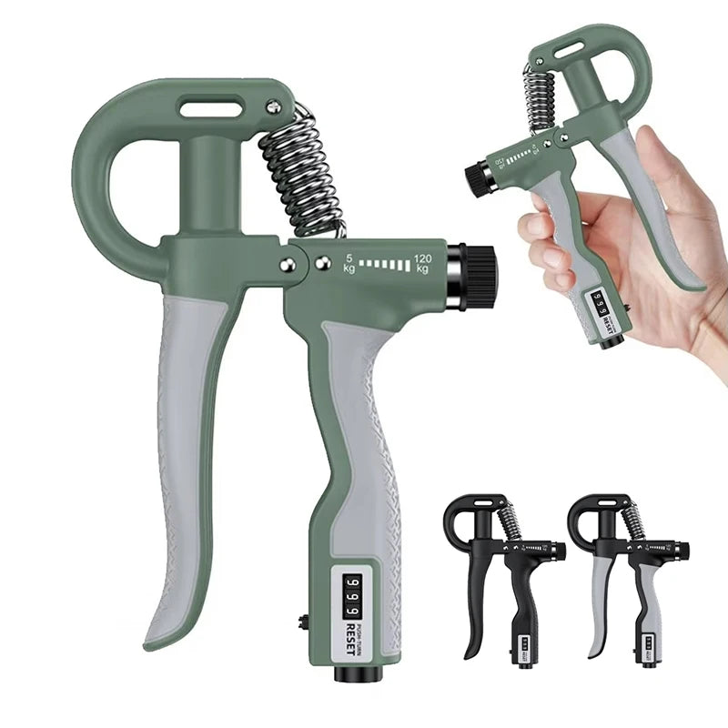 Handgrip Gym Fitness Men Adjustable Finger Hand Gripper