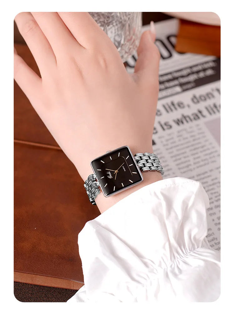 Men Watch Business Simple Square Couple Watches Waterproof