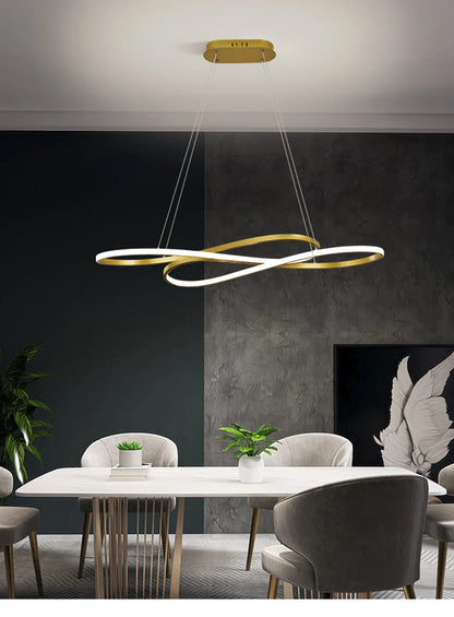 Nordic Simple LED Restaurant Pendant Lights Creative Light