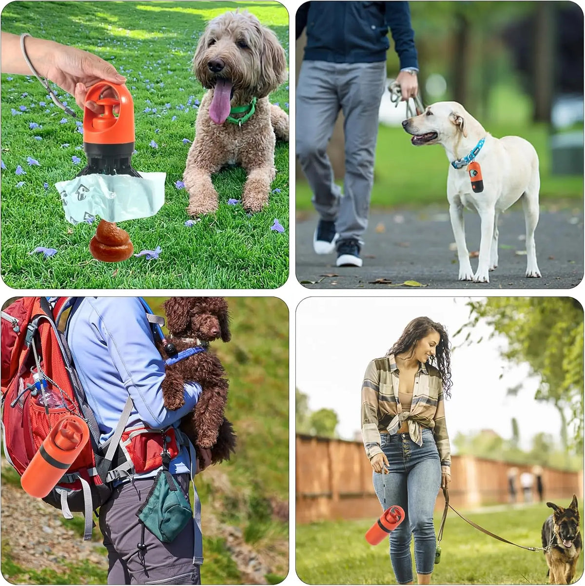 Dog Poop Scooper Set Claw Waste Picker