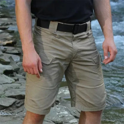 Summer Outdoor Tactical Cargo Shorts for Men - Waterproof