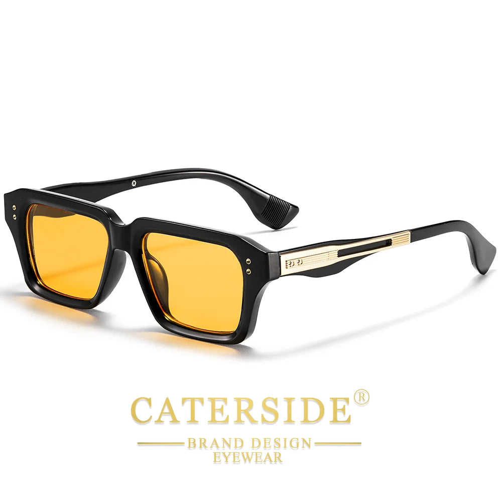New Men's Square Sunglasses Premium PC Frame Eyewear
