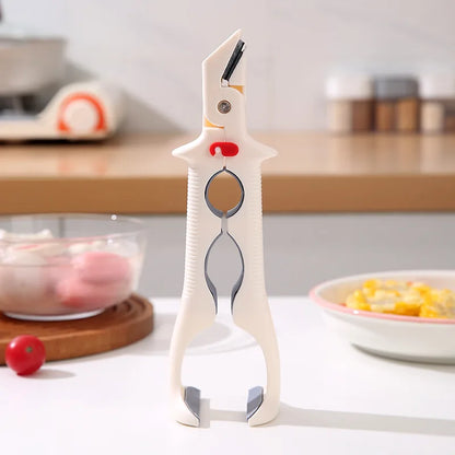 3-in-1 Heat-Proof Dish Clips for Kitchen, Anti-Slip Plate Grippers