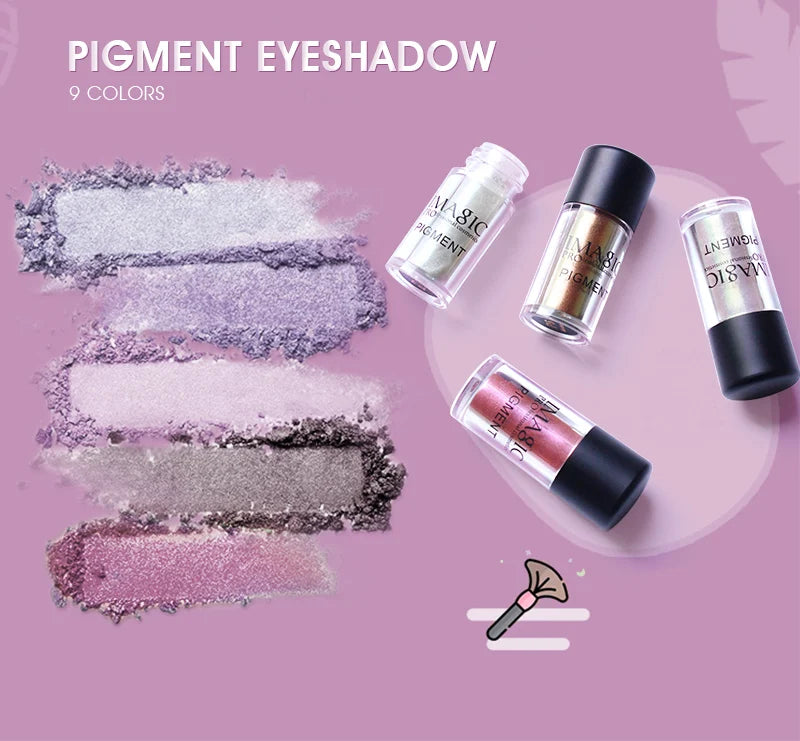 IMAGIC Glitter Eyeshadow Shimmer Shine Powder Eyes Makeup