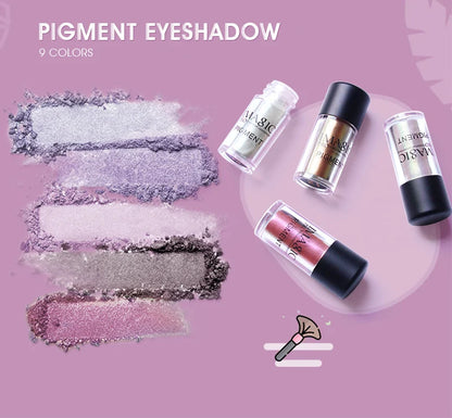 IMAGIC Glitter Eyeshadow Shimmer Shine Powder Eyes Makeup