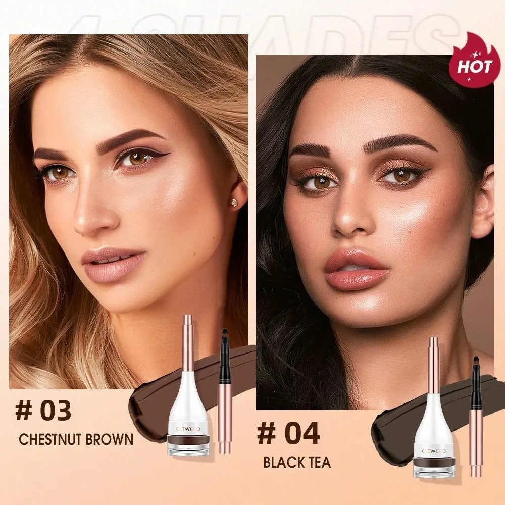 O.TWO.O Eyebrow Pomade Brow Natural Waterproof Makeup