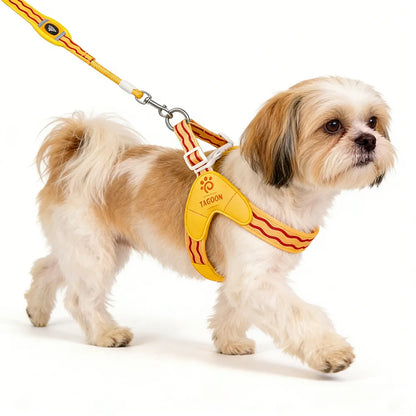 Puppy Harness Wear Simple Mesh Breathable Outdoor