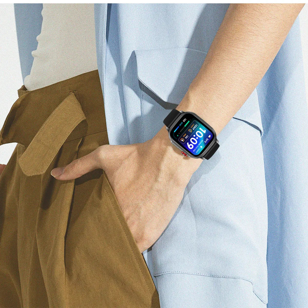 LIGE New Built-in 1400mAh Super Large Battery Smart Watch
