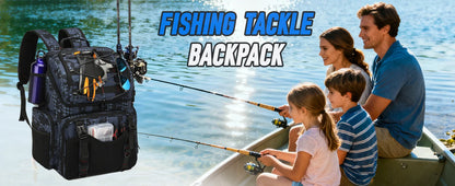 Fishing Backpack 45L Cooler Fishing Tackle Storage Bag