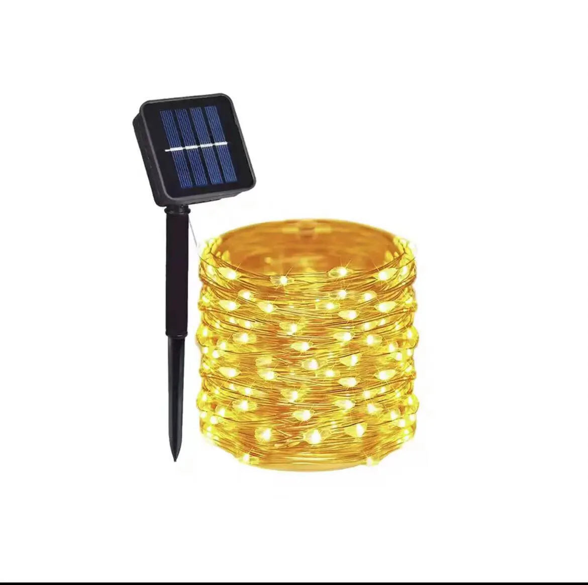 8 Modes Outdoor Solar Fairy Lights LED Copper Wire Lights