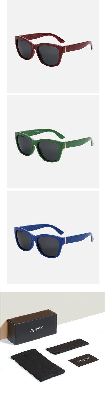 ZENOTTIC Butterfly Women Oversized Polarized Sunglasses