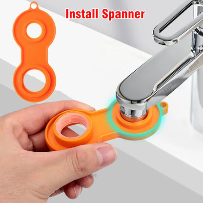 1440° Rotatable Scalable Metal Faucet Bathroom Tap