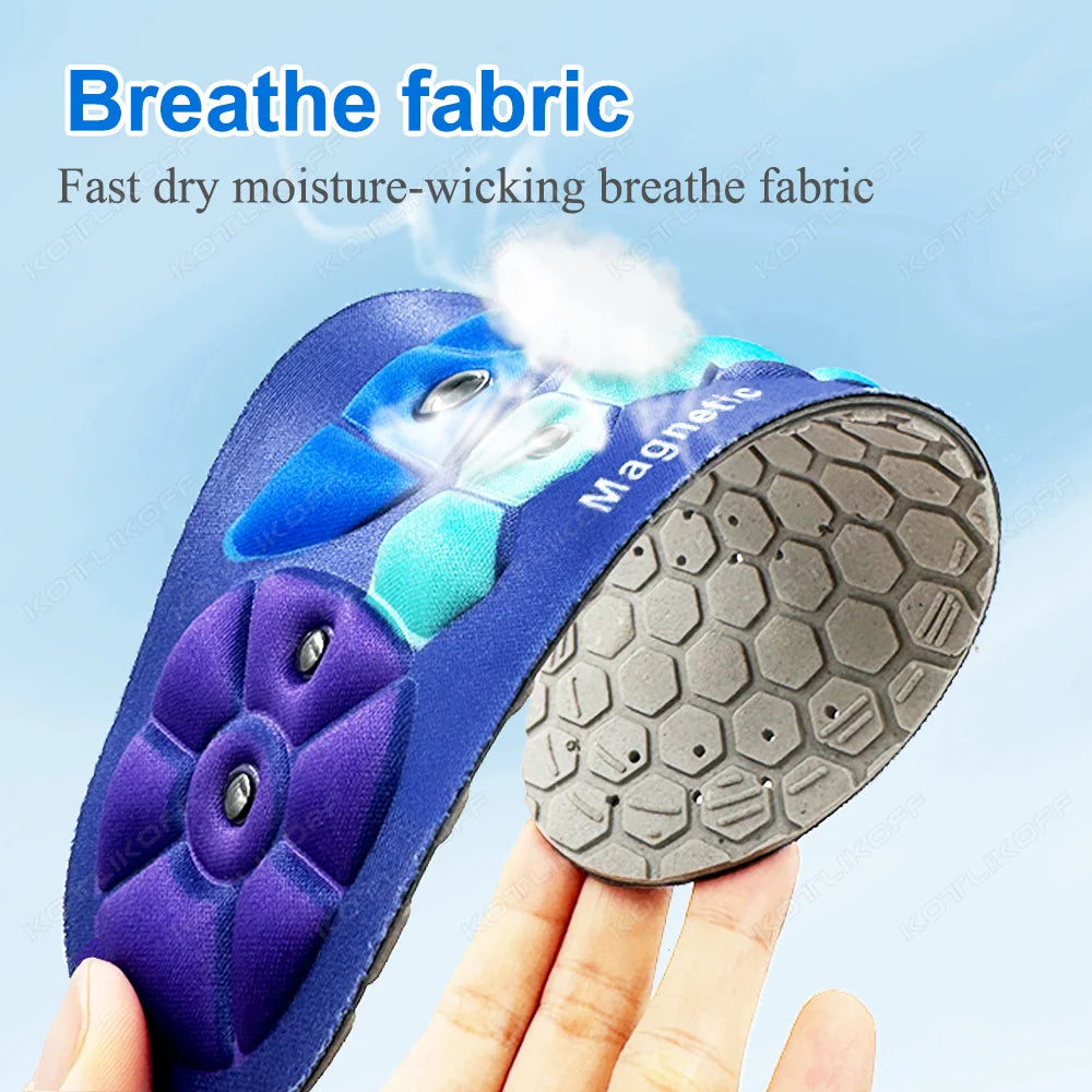 Medical Magnetic Therapy Sports Insoles Massage Foot