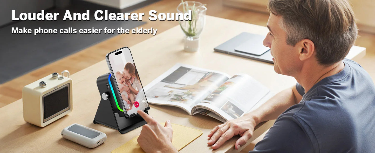 5 In 1 Auto-induction 5000mAh Wireless Induction Speaker