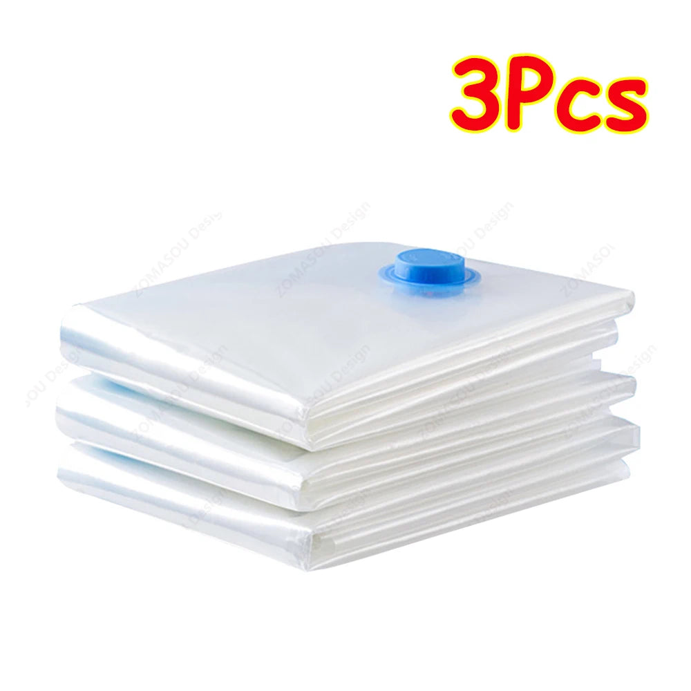 Reusable Vacuum Storage Sealing Bags with Hand Pump