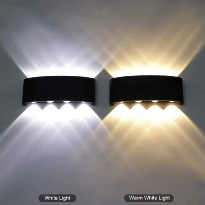 Modern LED Wall Lights White up down Indoor Outdoor Decor