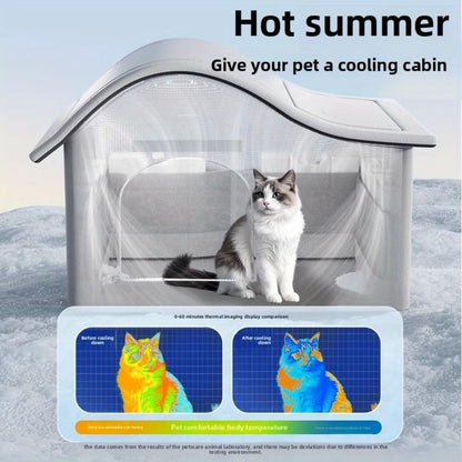 Ice House Pet  Air Conditioning BED Summer Cooling Nest