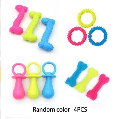 Pet Toys for Small Dogs Rubber Resistance To Bite Dog Toy