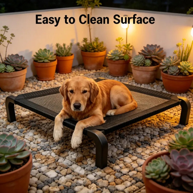 Foldable Dog House Bed for All Seasons Detachable Pet Bed