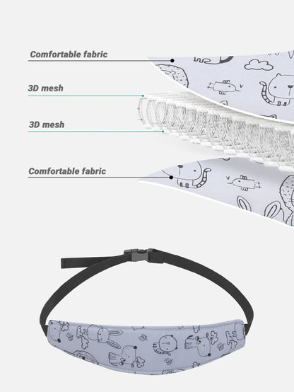 Baby Car Seat Head Support Children Stroller Fastening Belt