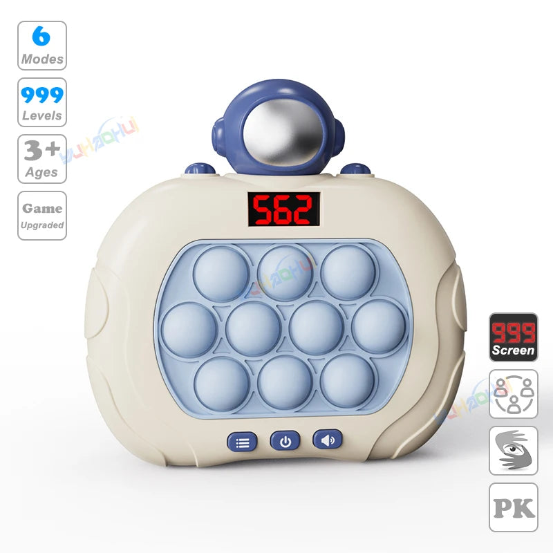Electronic Pop Light Up Game Handle Toys for Children