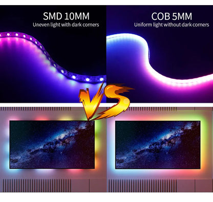 WS2812B COB LED Strip Individually Addressable Smart RGB