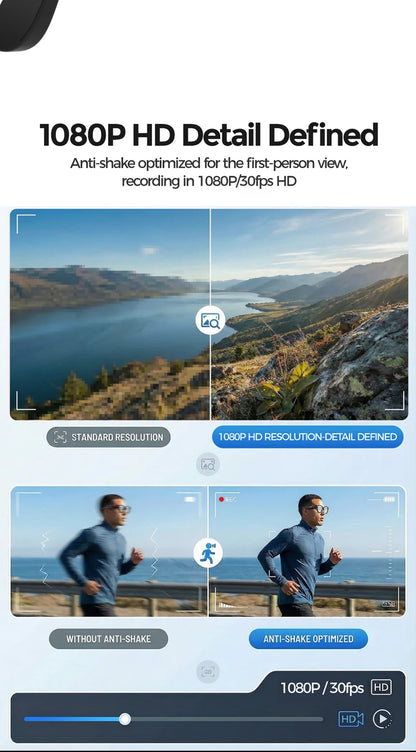 Lenovo AI Smart Glasses AI Translation 8MP HD Camera
