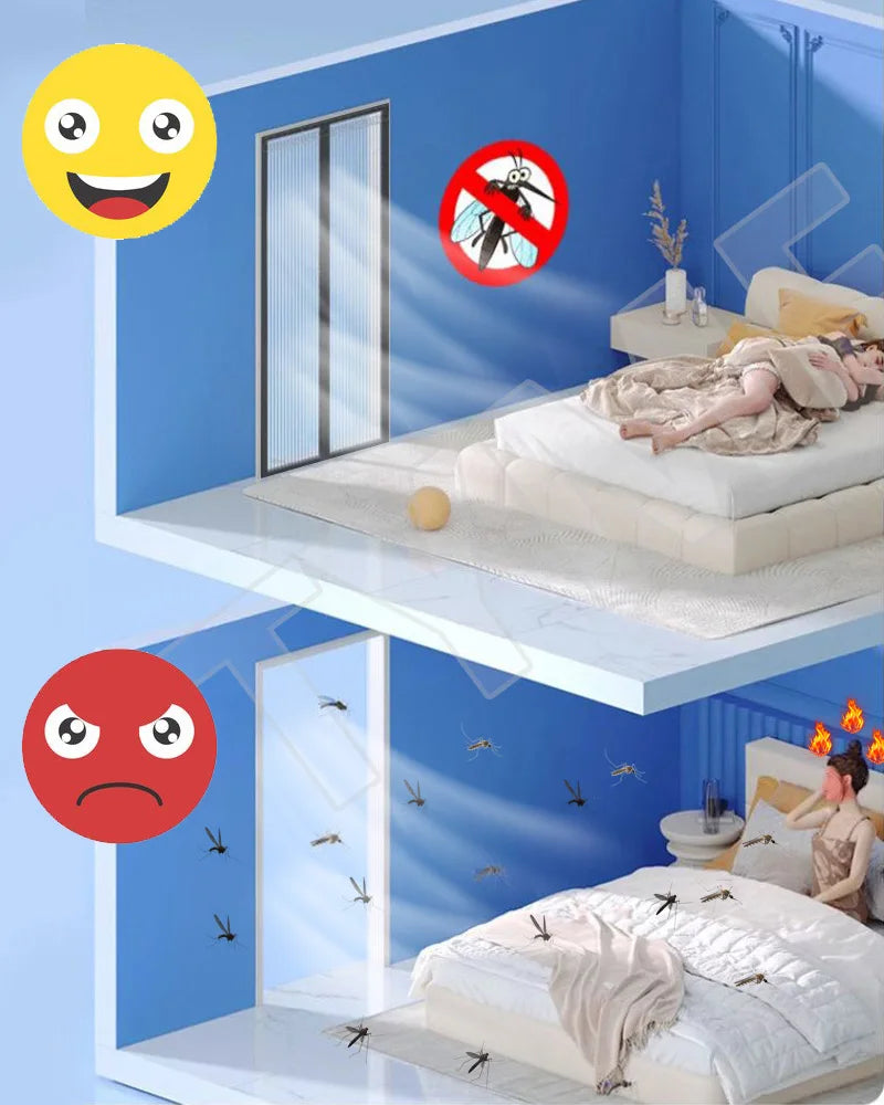 Magnetic Mosquito Net Door Screen Customized