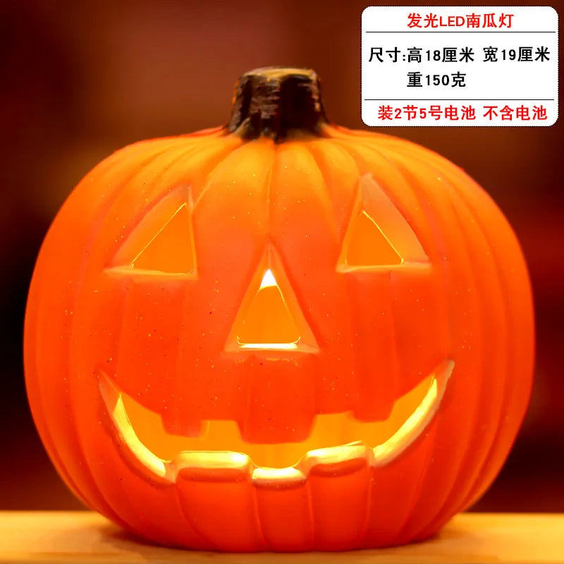 1Pc Decorative Pumpkin Halloween Props Lantern