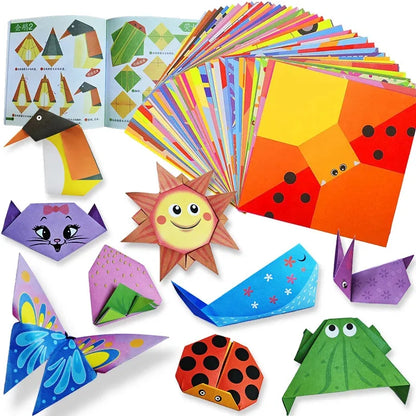 Origami Kit with 30/96 Sheets Paper & Guide Book