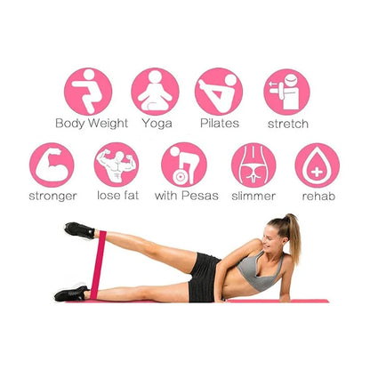 Yoga Resistance Band Squats Durable
