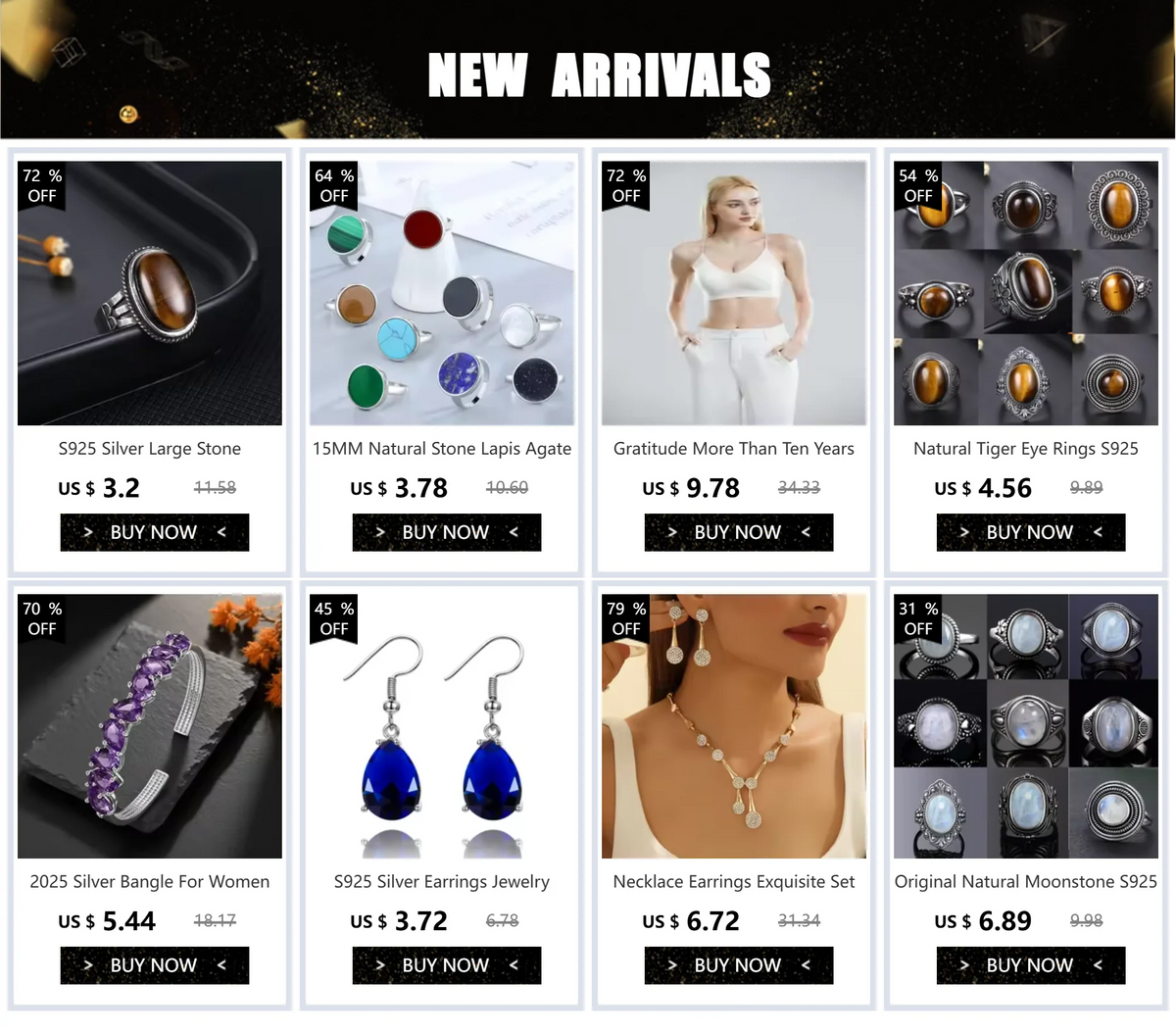 Women's Jewelry S925 Silver Rings