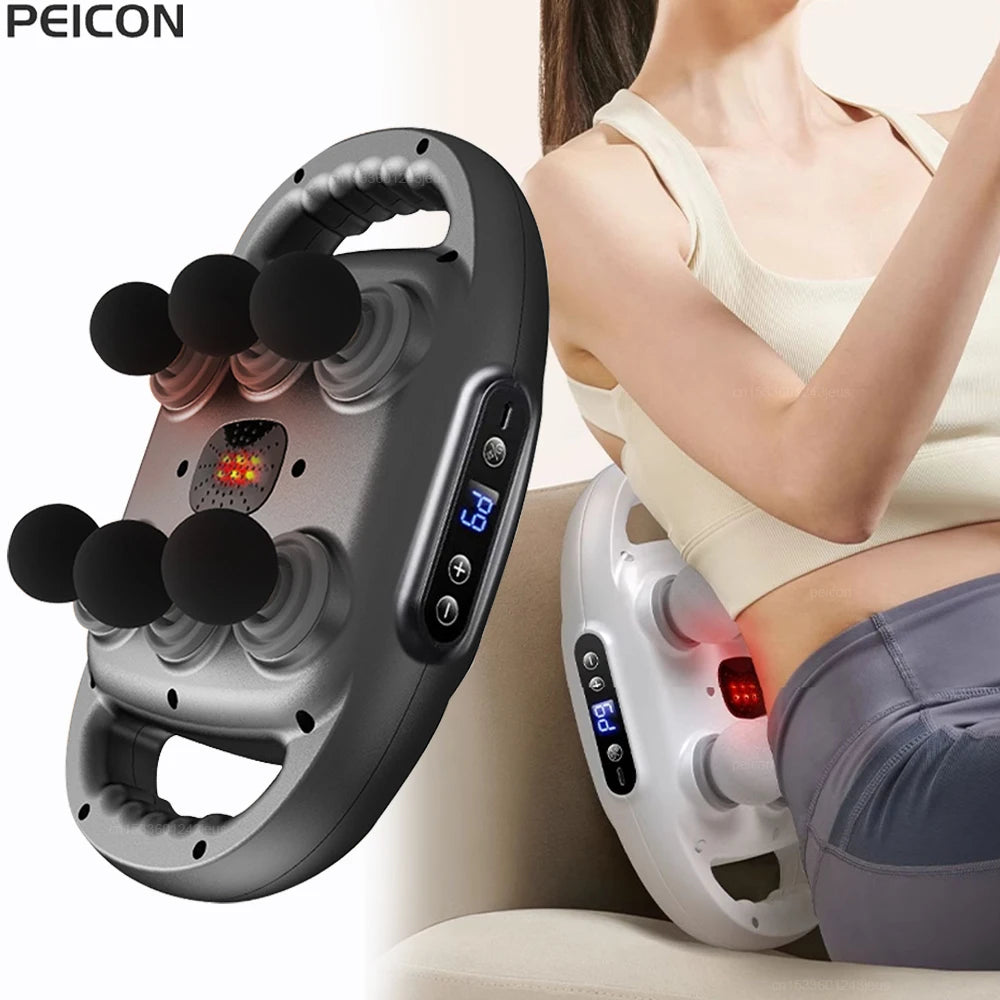 Fascia Gun Muscle Massager Gun High Frequency Back Waist
