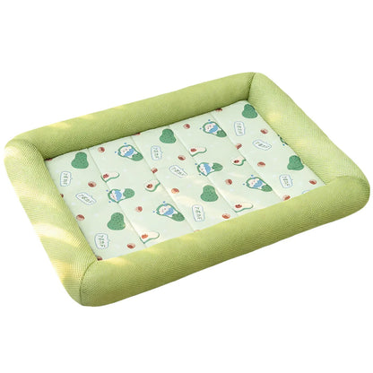 Cooling Puppy Bed Summer Mat Comfort Sofa Blanket
