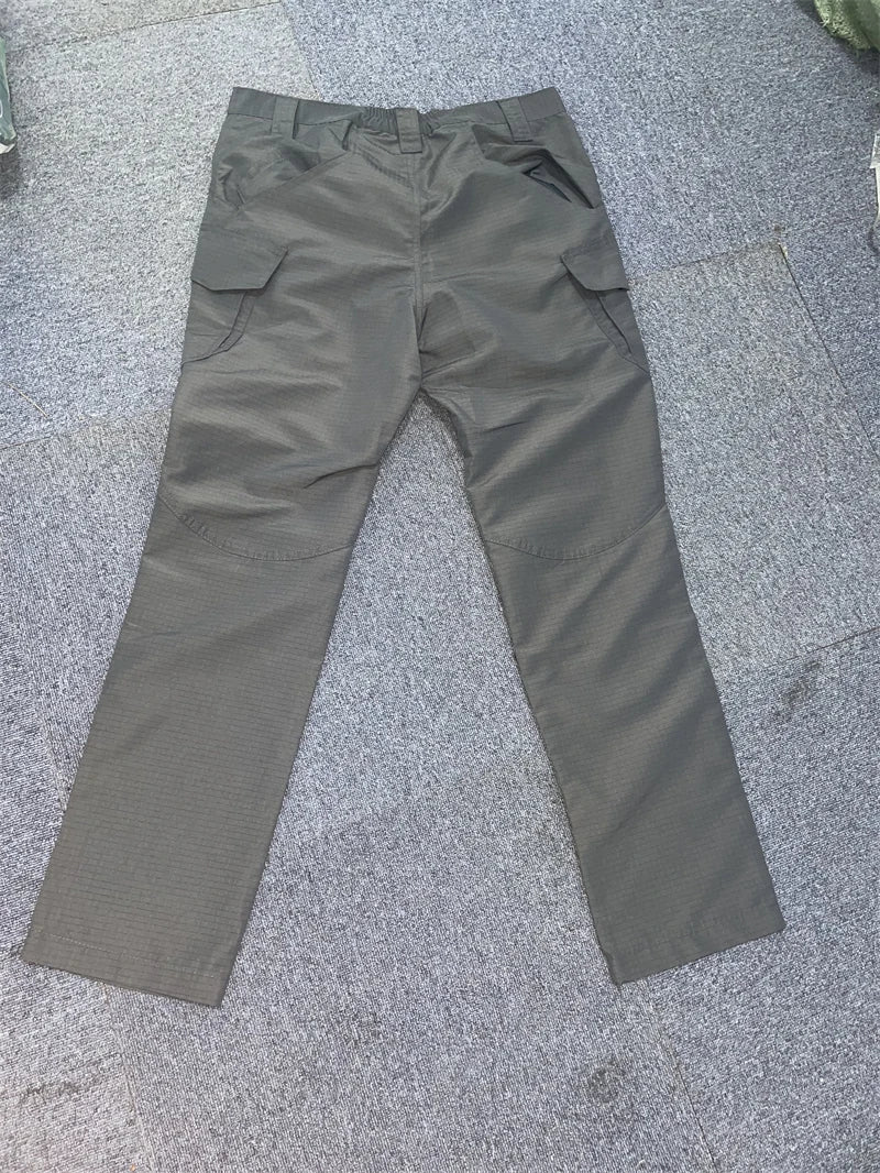 Asian Size Men City Pants Cargo Trousers Multi-pocket