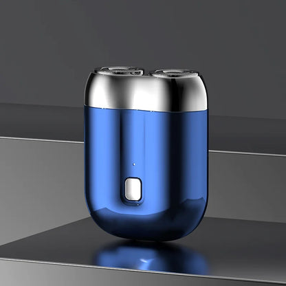 Portable Rotary Dual Ring Electric Shaver Men Shaver