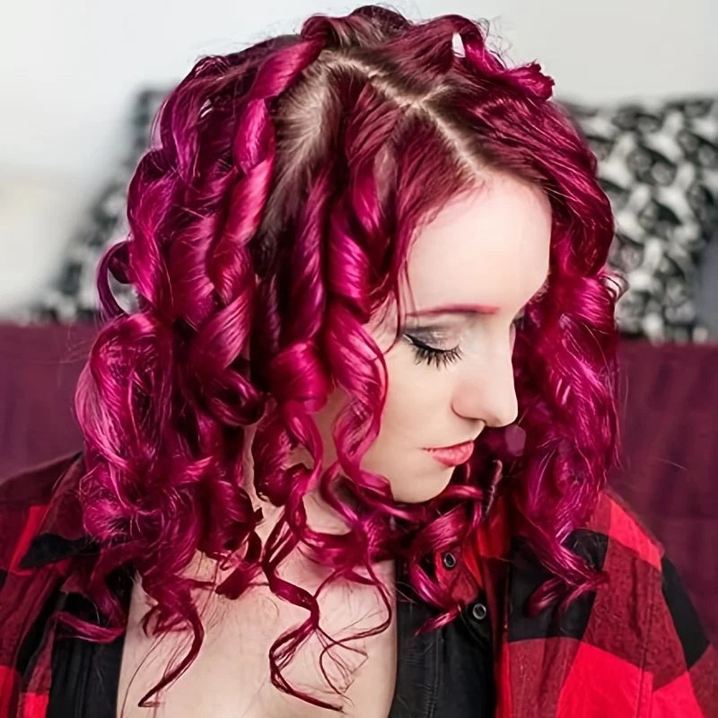 Magic Hair Curlers Spiral Rod Set Heatless Curling Rods