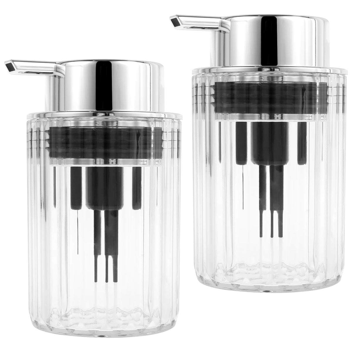 Foam Soap Dispenser 300ml Clear Refillable Foaming