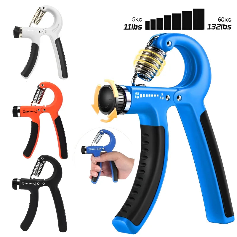 R Shaped Spring Grip Professional Wrist Strength Gripper